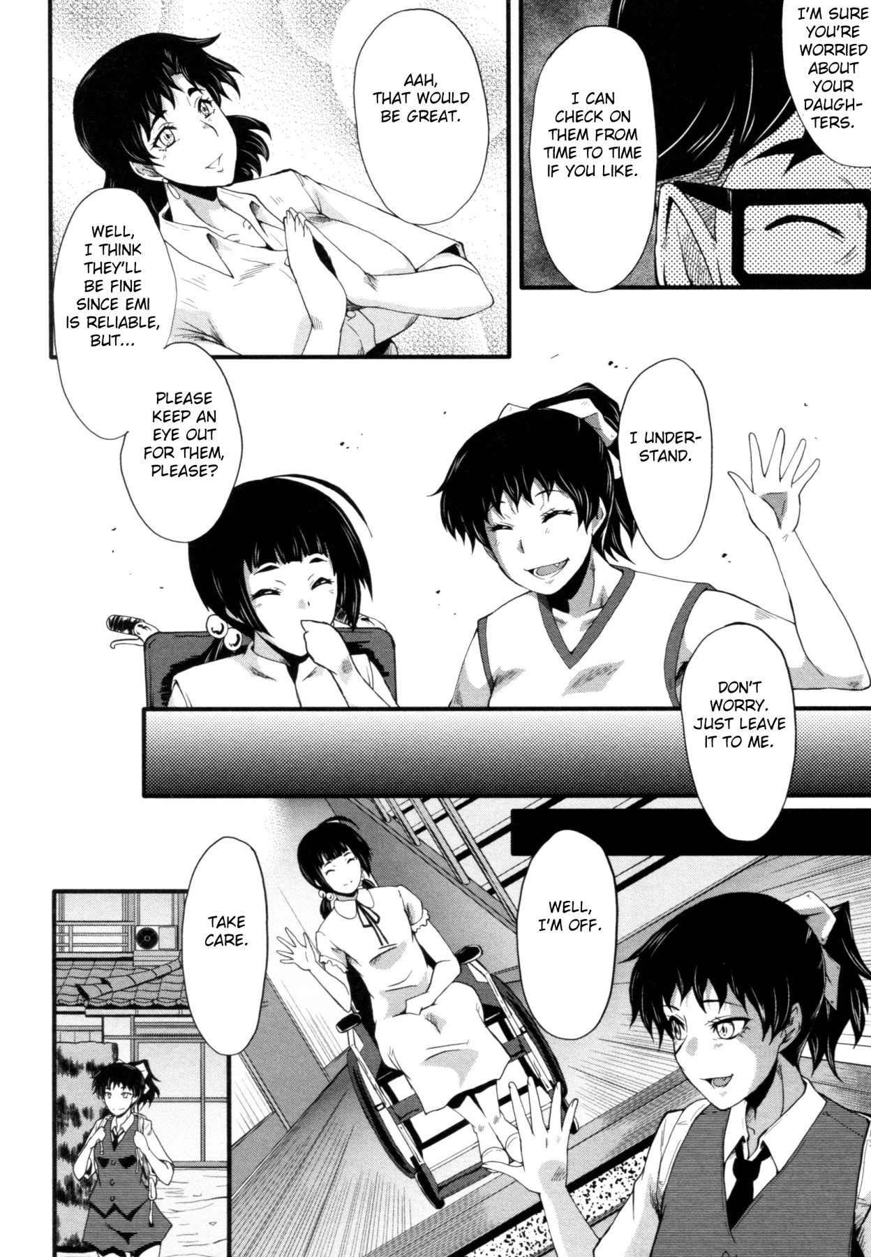 Hentai Manga Comic-The Mother and Daughter Fuckroom-Read-8